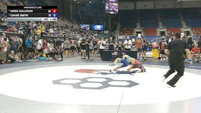 94 lbs Semis - Jarek Gallegos, Colorado vs Chase Smith, Tennessee