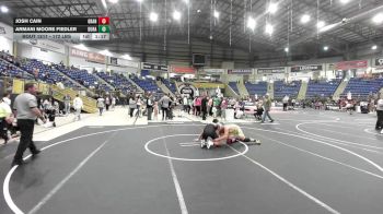 172 lbs Rr Rnd 2 - Josh Cain, Grandview Wolves WC vs Armani Moore Fiedler, Duran Elite