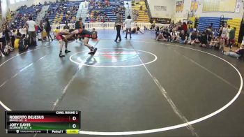 132 lbs Semis & Wb (16 Team) - Roberto DeJesus, Braves WC vs Joey Davis, Altamonte WC