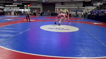 6A 157 lbs Quarterfinal - Luke Berguson, Homewood Hs vs Garrett Willingham, Hartselle