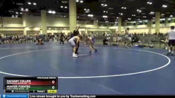 182 lbs Placement (16 Team) - Zachary Collier, Greenwave Grapplers vs Hunter Fuentes, Eagle Empire Black