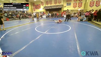 70 lbs Consolation - Liam Dyches, IRONMEN Wrestling Club vs Michael Robison, Sperry Wrestling Club