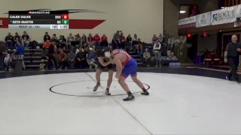 184 lbs Quarterfinal - Seth Martin, North Idaho College vs Caleb Dalke, Southwestern Oregon Community College