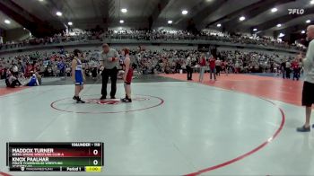 110 lbs Cons. Round 2 - Maddox Turner, Reeds Spring Wrestling Club-A vs Knox Paalhar, Pirate Powerhouse Wrestling Academy-AA