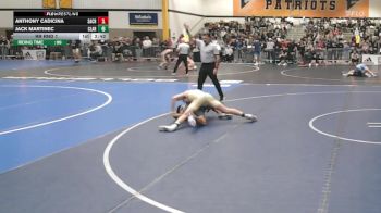 141Green lbs Rr Rnd 1 - Anthony Cadicina, Sacred Heart vs Jack Martinec, Clarion