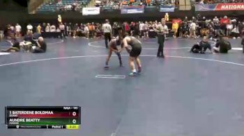 141 lbs Champ. Round 2 - 1 Baterdene Boldmaa, Doane vs Aundre Beatty, Marian