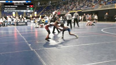 90 lbs Consy 1 - Colten Beacom, United vs Dylan Dickey, Butler