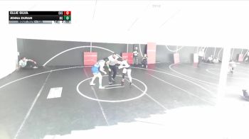 125 lbs Champ. Round 1 - Jenna Duran, Madera Grapplers vs Ellie Silva, Canyon High School