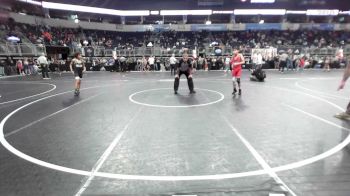 92 lbs 7th Place - Abram Griekspoor, Maize WC vs KyMani Barnes, Eierman Elite