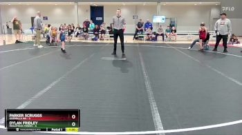 56 lbs Round 2 (6 Team) - Dylan Fridley, Midlothian Miners vs Parker Scruggs, Guerrilla WA