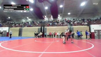 113 lbs Cons. Round 2 - Roman Marquez, South Bend Riley vs Aiden Nowlin, Tri-West