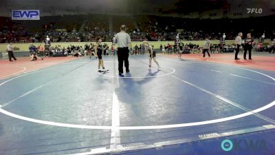 70 lbs 5th Place - Emma Willis, Geary Youth Wrestling vs Kimberly Emmons, Grove Takedown Club