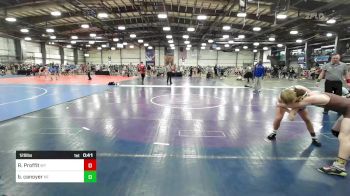 126 lbs Consi Of 32 #2 - Roany Proffit, WY vs Brayden Canoyer, NE