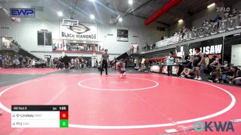 110 lbs Rr Rnd 2 - Jayden Green-Lindsey, Spartan Wrestling Fort Smith vs Jaxon Fry, Eufaula Ironheads Wrestling Club