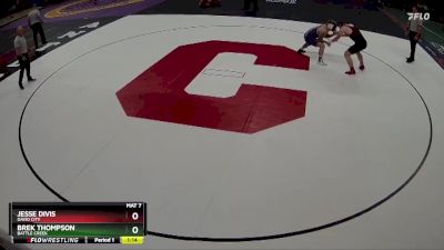 Champ. Round 1 - Brek Thompson, Battle Creek vs Jesse Divis, David City