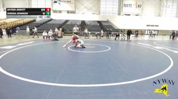 175 lbs 5th Place Match - Joshua Johnson, Reese Rasslin vs Jayden Abbott, Marcellus Youth Wrestling