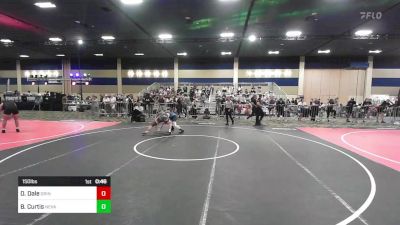 150 lbs Consi Of 32 #2 - Damian Dale, Grindhouse WC vs Brevin Curtis, Nevada Elite WC