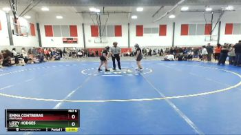 152 lbs Champ. Round 2 - Emma Contreras, Fruitland vs Lizzy Hodges, Capital