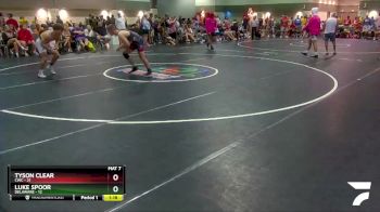 160 lbs Round 3 (6 Team) - Luke Spoor, Delaware vs Tyson Clear, CWC