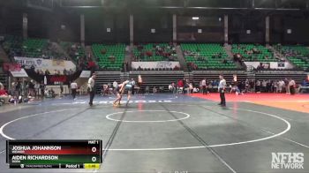 170 lbs Semifinal - Joshua Johannson, Weaver vs Aiden Richardson, Dora