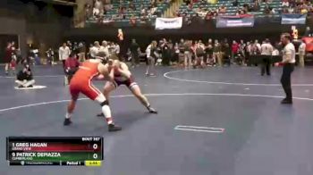 285 lbs Quarterfinal - 1 Greg Hagan, Grand View vs 9 Patrick Depiazza, Cumberland