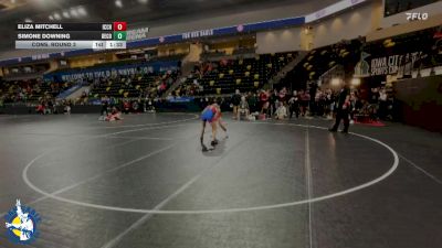 125 lbs Cons. Round 3 - Eliza Mitchell, Iowa City High vs Simone Downing, Decorah