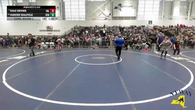 78 lbs Cons. Round 3 - Kale Devins, Club Not Listed vs Hunter Walpole, Duanesburg-Schoharie Youth Wrestling