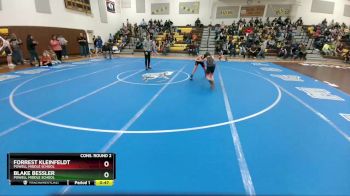 91 lbs Cons. Round 2 - Forrest Kleinfeldt, Powell Middle School vs Blake Bessler, Powell Middle School