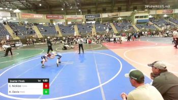 53 lbs Quarterfinal - Chaypin Nicklas, Yuma vs Hank Davis, Powerhouse