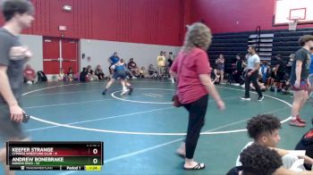 152 lbs Round 2 (8 Team) - Andrew Bonebrake, Kansas Gold vs Keefer Strange, Cypress Wrestling Club