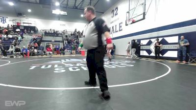 126 lbs Quarterfinal - Grayson VanTuyl, Coweta vs Killion Morgan, Okmulgee High School