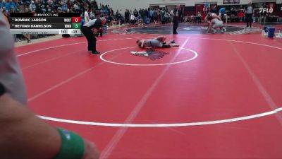 107 lbs Cons. Semi - Dominic Larson, Worthington vs Heydan Danielson, Minneota