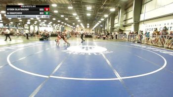 145 lbs Rr Rnd 1 - Ayden Slaybaugh, Roughneck Wrestling Club vs AJ Snatchko, Micky's Maniacs White