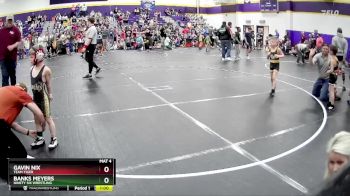 52 lbs Quarterfinal - Gavin Nix, Team Tiger vs Banks Meyers, Ninety Six Wrestling