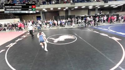 140 lbs Champ. Round 2 - Suzanne Stalley, Unattached vs Kaisley Shotkoski, Unattached