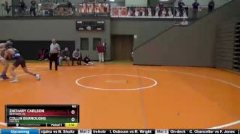 162 lbs Round 2 - Collin Burroughs, Chelsea vs Zachary Carlson, New Hope HS