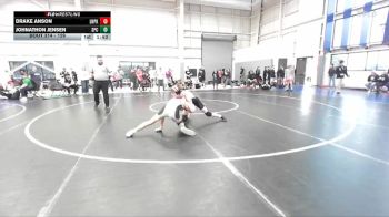 126 lbs Cons. Round 1 - Drake Anson, Lone Peak vs Johnathon Jensen, Spring Creek