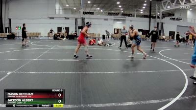 150 lbs Round 5 (8 Team) - Mason Ketcham, Sakura Worldwide vs Jackson Albert, Grit Mat Club