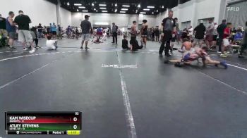 52 lbs Round 9 (10 Team) - Atley Stevens, Level Up vs Kam Wisecup, Bandits