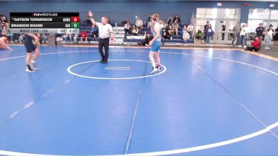 125 lbs Cons. Round 4 - Dayson Torgerson, Colorado Mesa University vs Brandon Board, Augustana (SD)