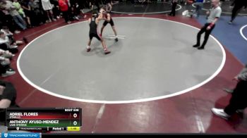 132 lbs Cons. Round 3 - Adriel Flores, Othello vs Anthony Ayuso-Mendez, Lake Stevens