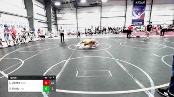 160 lbs Rr Rnd 1 - Lonzy Vielma, Quest School Of Wrestling Black vs Owen Brady, Off The Hook - White