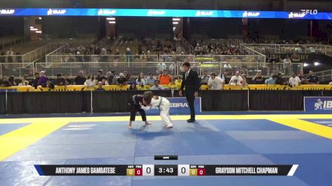Grayson Mitchell Chapman vs Anthony James Gambatese 2025 Pan Kids Jiu-Jitsu IBJJF Championship
