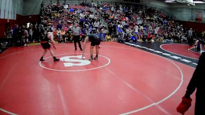 215 lbs Champ. Round 2 - Chase Elchin, Somerset Area Hs vs Logan Latimore, North East Hs