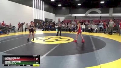 65 lbs Quarterfinals (8 Team) - Jacob Morrow, Legacy Red vs Kenny Hartman, Team Ohio (OH)