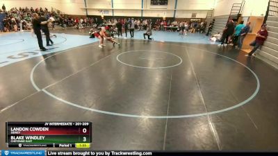 201-209 lbs Round 5 - Blake Windley, Cheyenne East vs Landon Cowden, Sidney