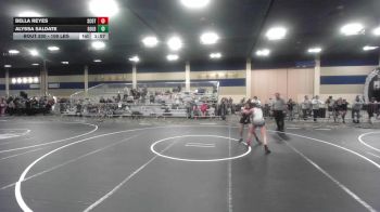 109 lbs Round Of 16 - Bella Reyes, Scotsmen WC vs Alyssa Saldate, Gold Rush Wr Ac