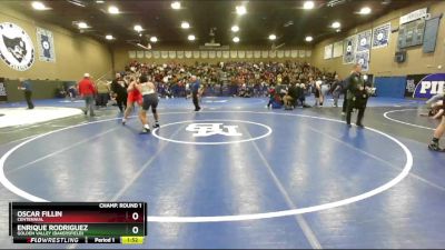 190 lbs Champ. Round 1 - Enrique Rodriguez, Golden Valley (Bakersfield) vs Oscar Fillin, Centennial