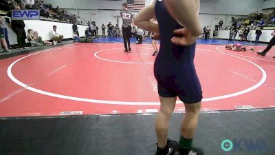 55 lbs Quarterfinal - Zane Henley, Tahlequah Wrestling Club vs Ace Bogart, Dark Cloud Wrestling Club