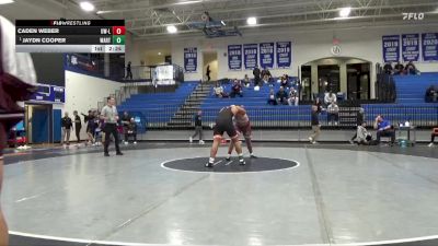 285 lbs 1st Place Match - Jaydn Cooper, Wartburg vs Caden Weber, Wisconsin-La Crosse